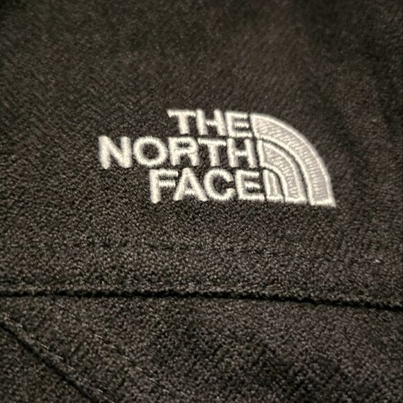 The North Face Hyvent Wool Blend Hooded Belted Jacket Black Size SP - Picture 8 of 11